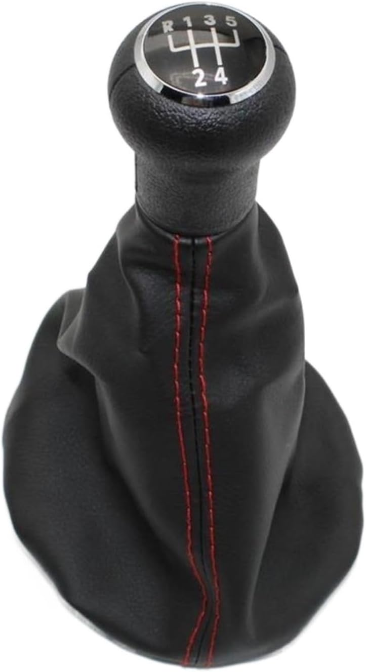 Vuzmode 5 Speed Gear Shift Knob with Leather Boot - Image 1