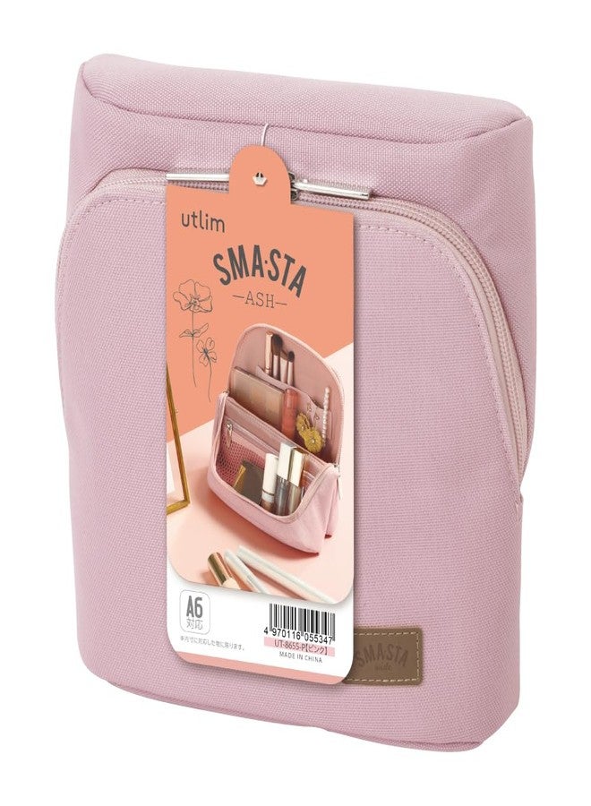 سونيك حقيبة سونيك ألتيم سما-ستا آش العريضة للهواتف المحمولة، حقيبة مكتبية، تتحول إلى حامل للهاتف الذكي، أدوات مكتبية، ملحقات تقنية، حامل فرش مكياج، والمزيد، UT-8655-P، وردي - Image 2