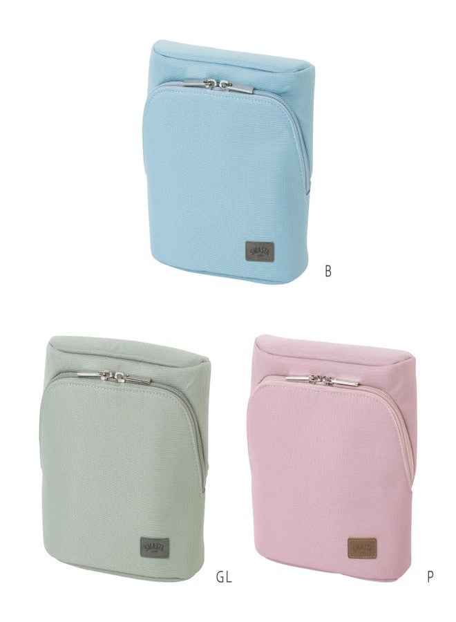 سونيك حقيبة سونيك ألتيم سما-ستا آش العريضة للهواتف المحمولة، حقيبة مكتبية، تتحول إلى حامل للهاتف الذكي، أدوات مكتبية، ملحقات تقنية، حامل فرش مكياج، والمزيد، UT-8655-P، وردي - Image 3