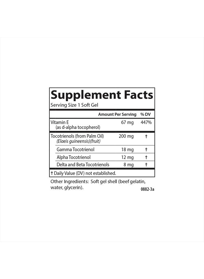 Carlson Labs Tocotrienols Softgels, 180 Count - Image 3