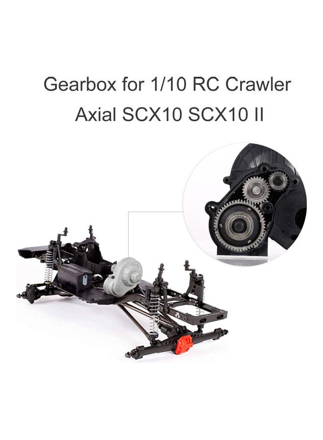 نيبمينينت علبة تروس تناسب جميع السيارات المحورية أحادية السرعة التي تعمل بجهاز تحكم عن بعد مقاس 1/10 13x6x8سم - Image 2