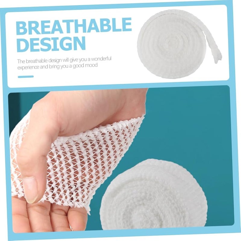 SAFIGLE 2 لفات شريط رياضي مرن من الشبكة ضمادة قابلة للتنفس دعم للأصابع المعصمين الكاحلين - Image 5