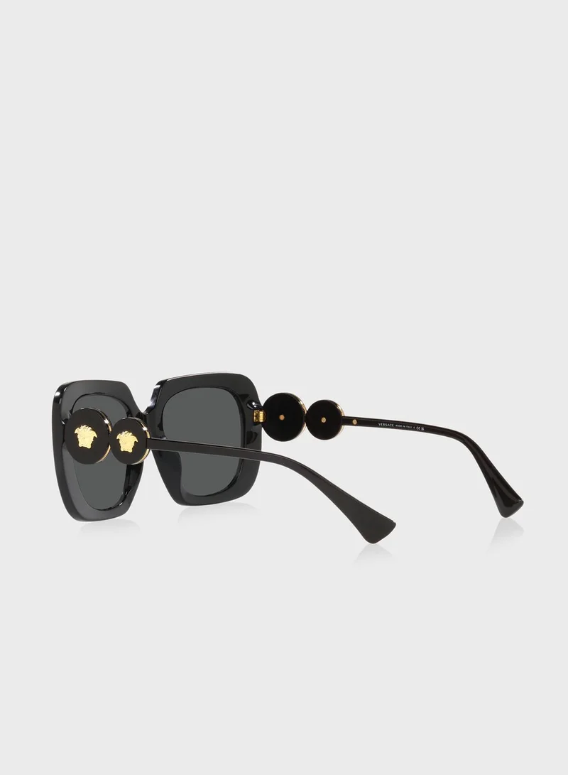 VERSACE 0Ve4434 Oversized Sunglasses