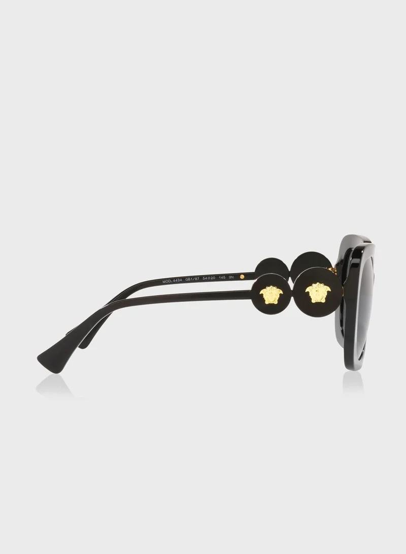 VERSACE 0Ve4434 Oversized Sunglasses
