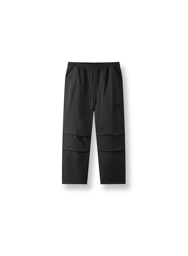 Semir Men's Winter Water-repellent Fleece-lined Straight Casual Pants Workwear 101725127127 - Image 3