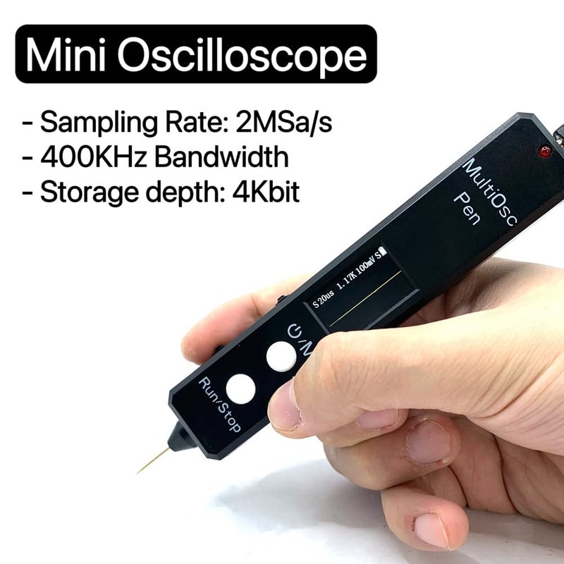 Multicolor Automotive Oscilloscope Multimeter with Thermal Imager 400KHz Bandwidth 2MSa s Sampling Rate Handheld Tester Auto Capture - Image 5