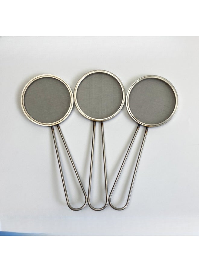 5.5cm Sieve 40-3000 Mesh Sieve With Handle Experimental Sieve 304 Stainless Steel Cell Sieve Washing Sieve Filter Xuan Xu-Specifications:High Ring Without Handle 400 Mesh⚑⚑  - Image 2