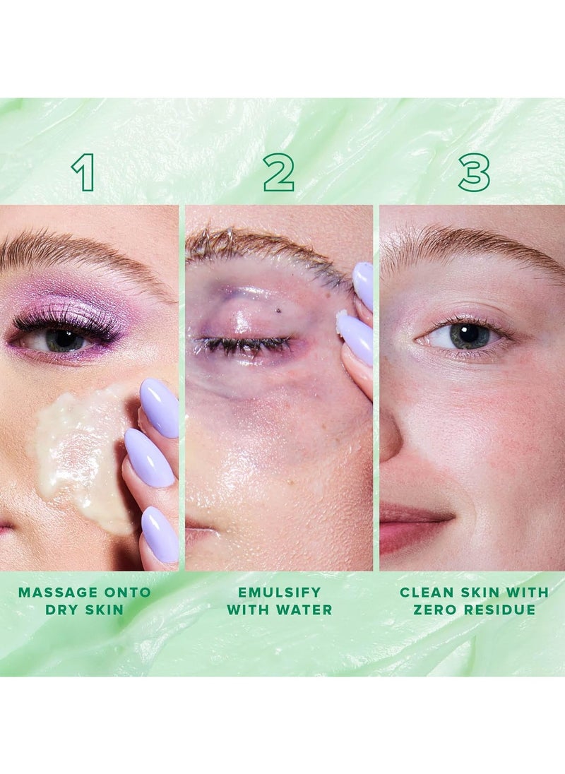 Natural Cleansing Balm - Green Clean Makeup Remover Balm - Effortlessly Removes Makeup & SPF
