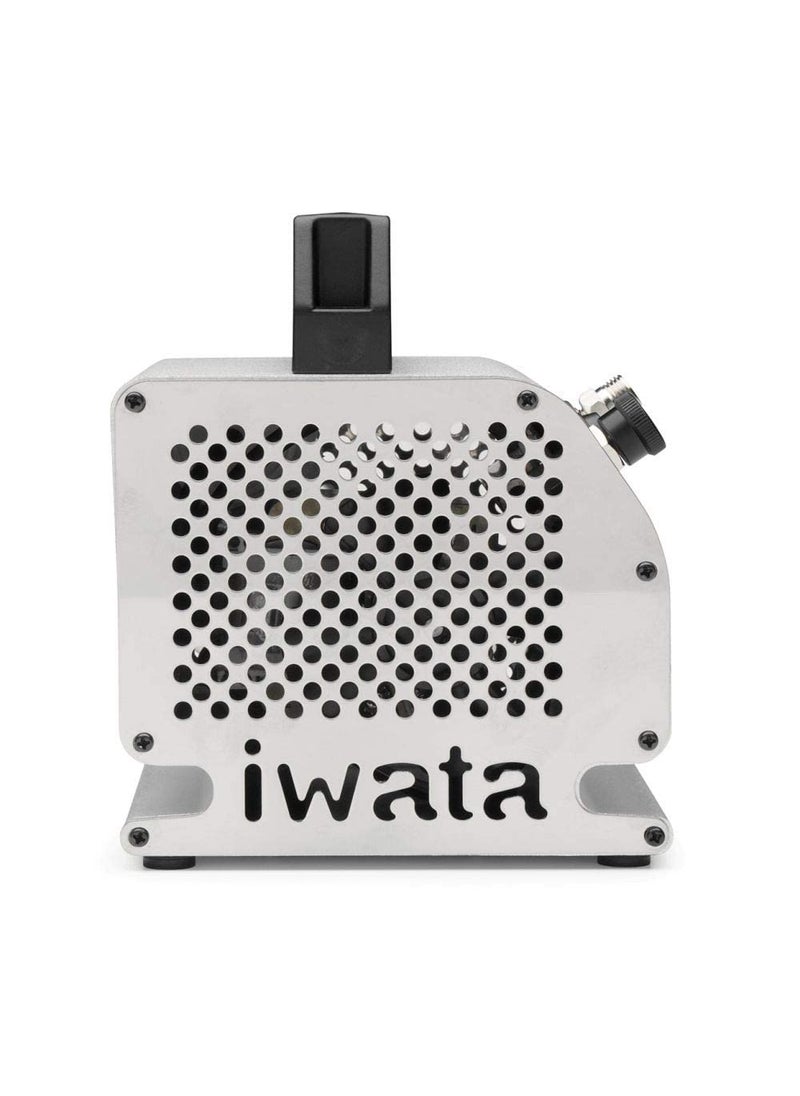Iwata Iwata-Medea Studio Series Silver Jet Single Piston Air Compressor  - Image 4