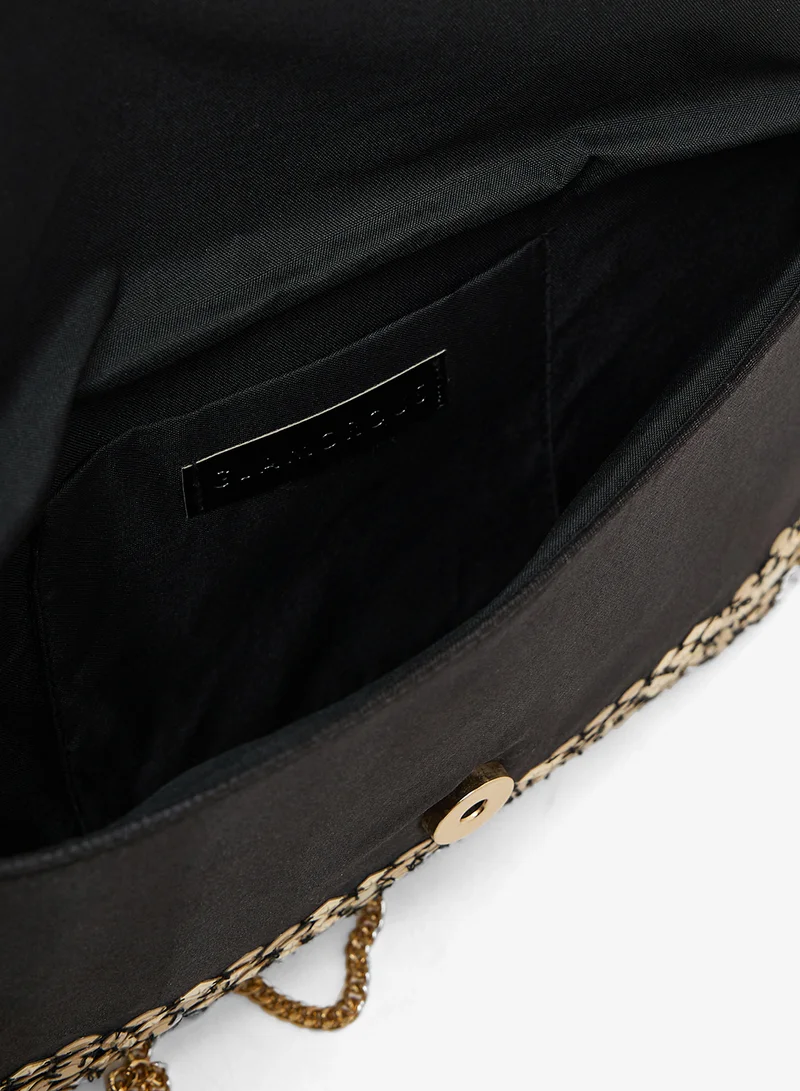 GLAMOROUS Flap Over Clutch