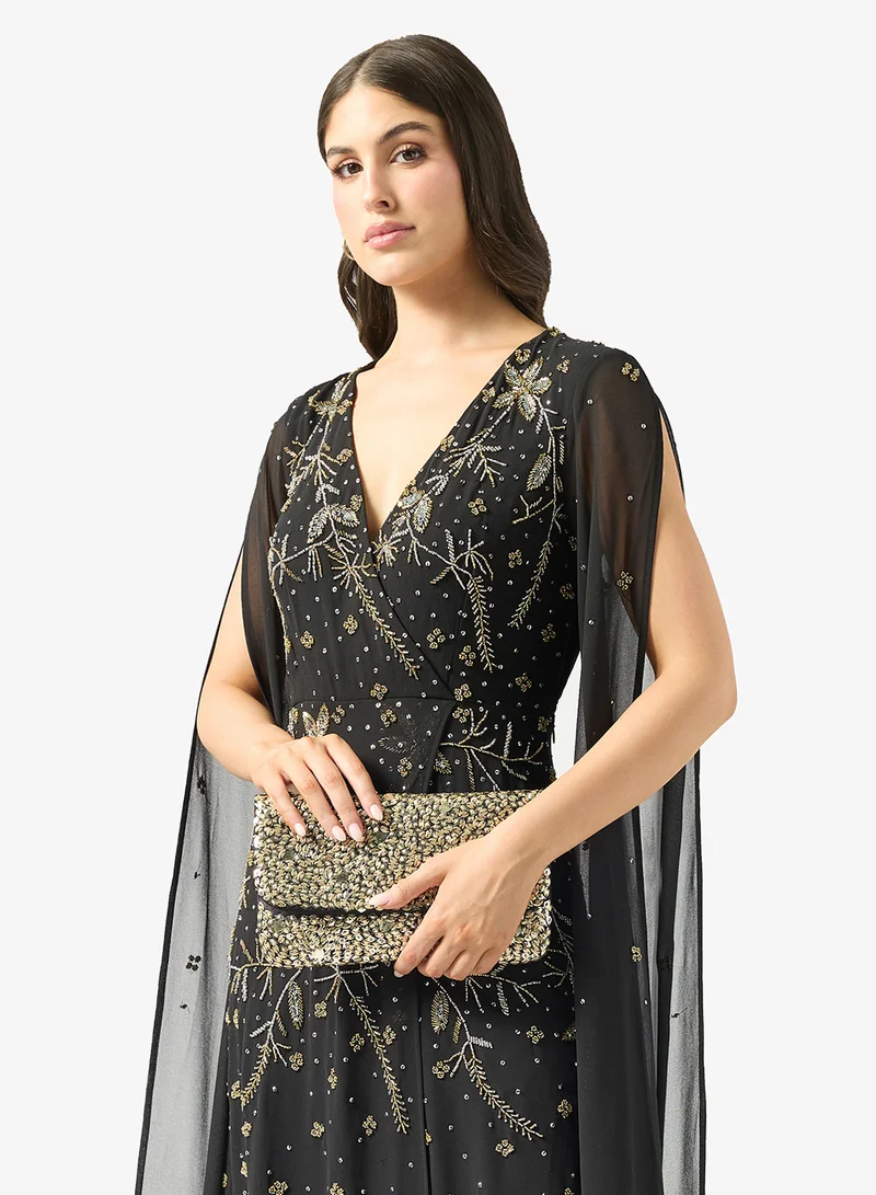 GLAMOROUS Flap Over Clutch
