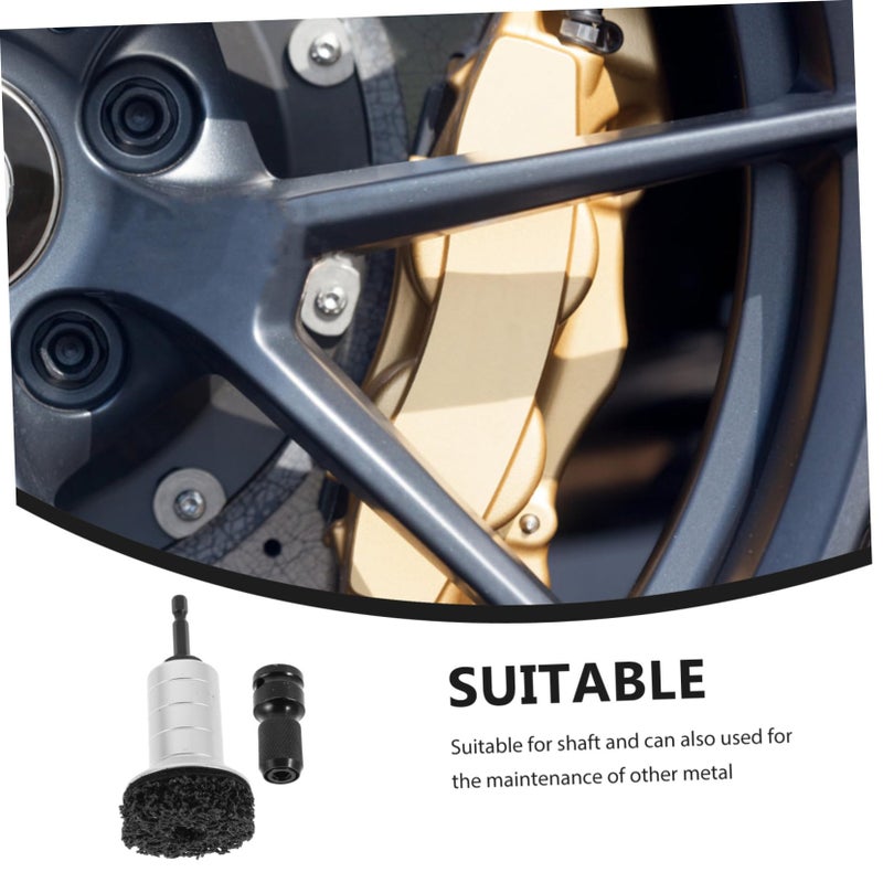 5 Inch Wheel Hub Polishing Pad and Rust Removal Tool Set for Truck Disc Cleaning - Image 4