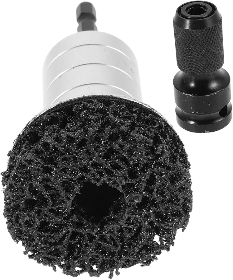 5 Inch Wheel Hub Polishing Pad and Rust Removal Tool Set for Truck Disc Cleaning - Image 1