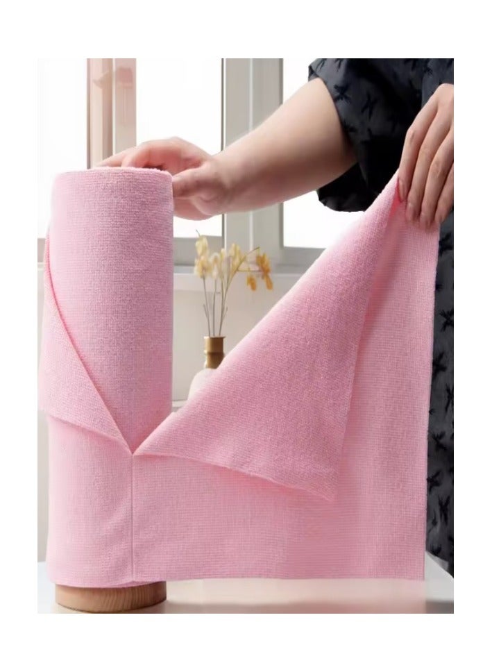 Kitchen Towel Roll, 20pcs Cleaning Cloth, Premium Microfiber, Reusable Tear Away Cleaning Rag for Car Home Garage Bathroom, Easy Cleaning All Surfaces  - Image 1