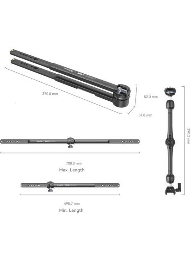 SMALLRIG - SmallRig x Mikevisuals Extension Arm Tracking Shot Kit - Image 1