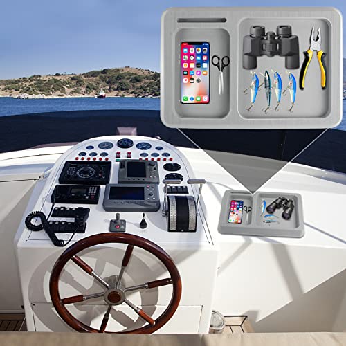 VEITHI Boat Dash Pad, Anti-Slip Boat Dash Organizer Perfect for Fishing Boat Center Consoles, EVA Foam Boat Dash Accessory,Car Dash Grip Pad for Cell Phone - Image 2