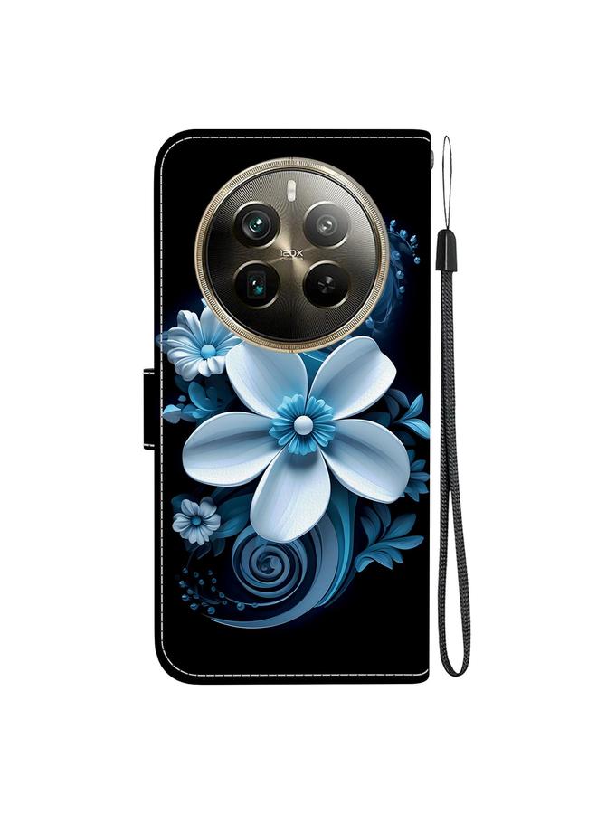 erorex Case For Realme 12 Pro+ Global Crystal Texture Colored Drawing Leather Phone Case - Image 3