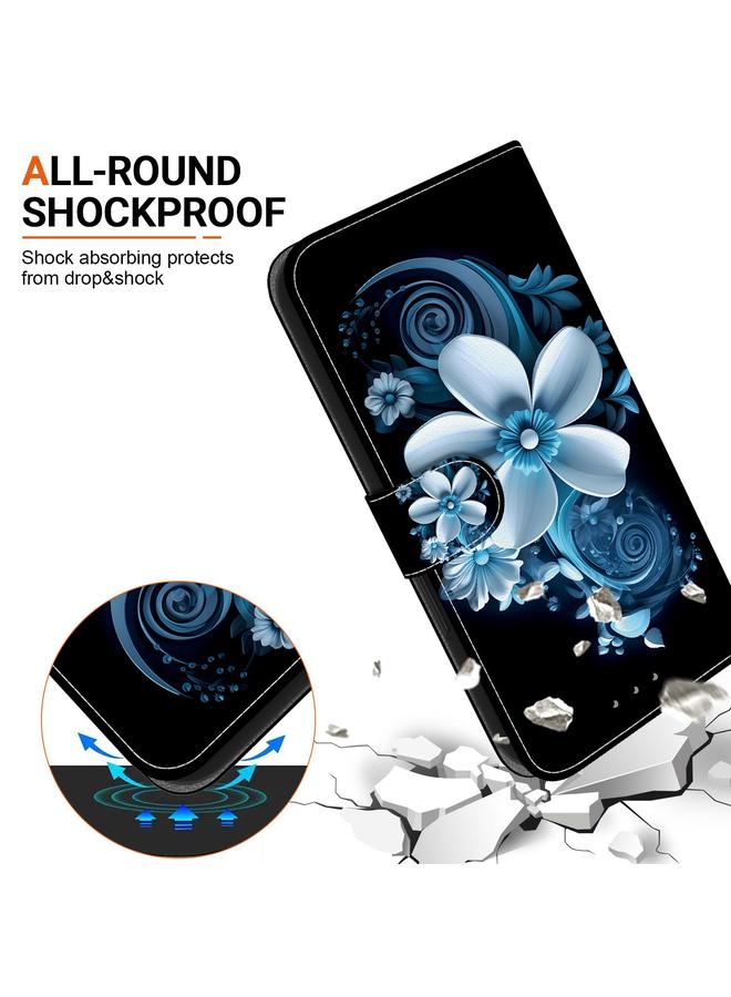 erorex Case For Realme 12 Pro+ Global Crystal Texture Colored Drawing Leather Phone Case - Image 5