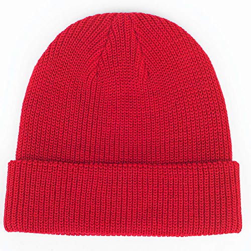 Paladoo Red Knit Beanie Hat for Men - Image 4