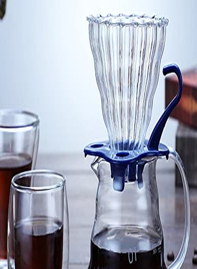 Mozacona 2pcs Glass Funnel Pour Over Coffee Filters,Coffee Drippers - Image 5