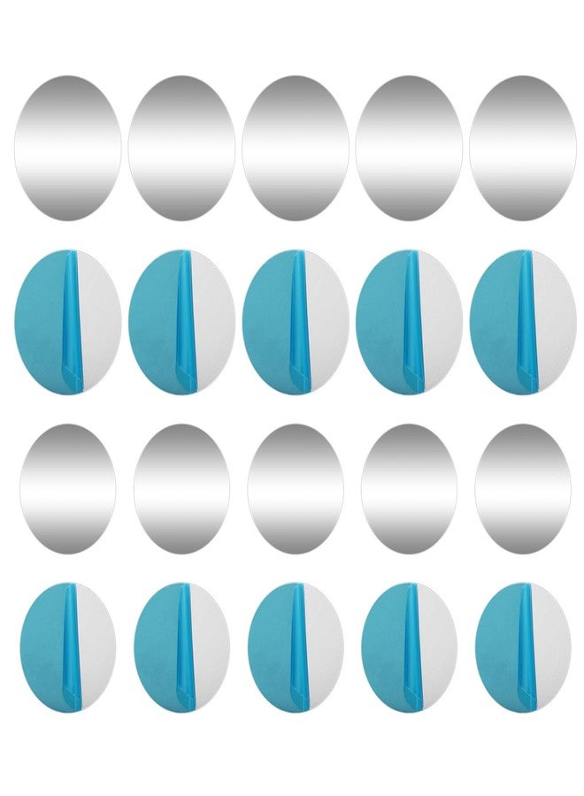 Jeffdad 40Pcs Phone Metal Plates, Round Mobile Phone Magnet Stickers for Magnetic Car Mount, Crafts Wall, and Phone Holder - Image 1