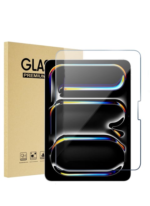 (1 Pack) Case Screen Protector for IPad Pro 13 Inch(M4) 2024 Tempered Glass Screen Saver Protective Film Guard