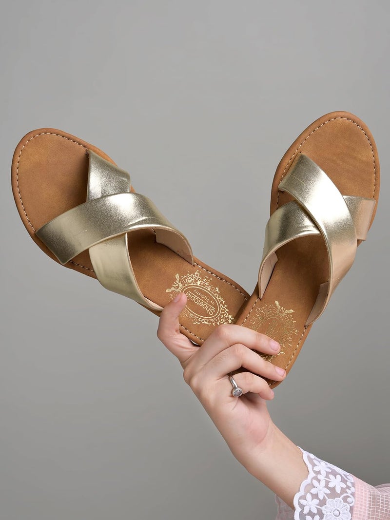 Shoetopia صندل مسطح نسائي من شوتوبيا - Image 4