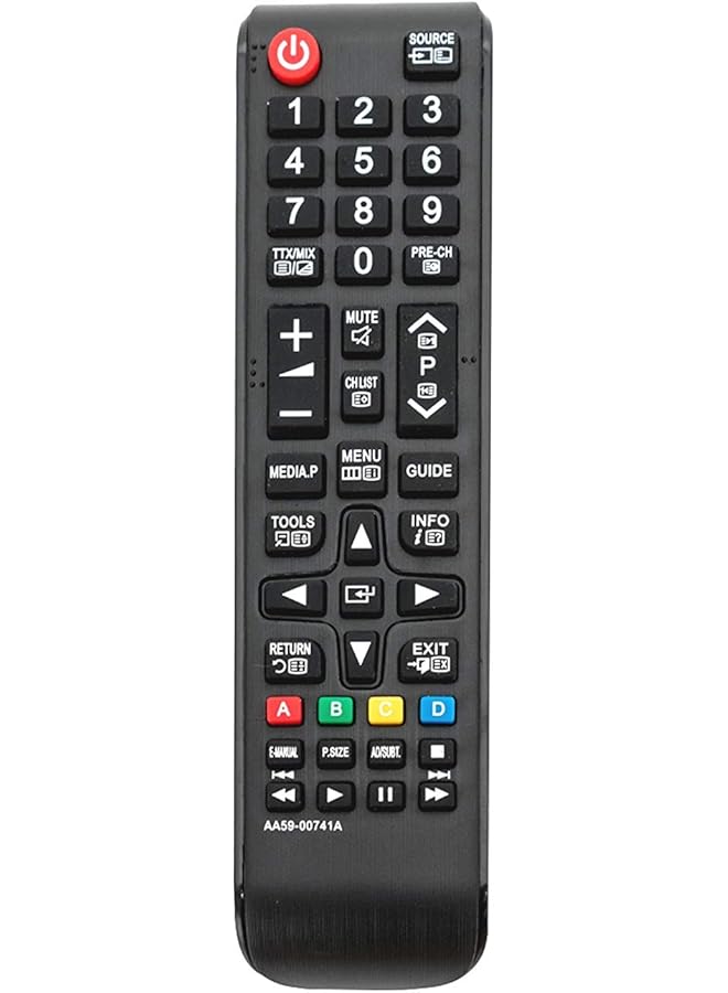 The Bros AA59-00741A Replaced Remote Control fit for Samsung F5000 F5020 Series LED TV UN32F5000 UN46F5000AF UE32F5000 UE40F5000 UE39F5000 UE42F5000 UE46F5000 UE50F5000 Sub for Remote AA59-00600A - Image 1