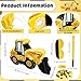 Drayear Construction Dump Truck Pinata with Pinata Bat Blindfold Confetti Construction Tractor Excavator Pinatas for Kids Birthday Construction Themed Party - Image 4