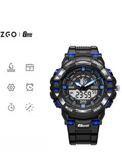 ZGO Co Branded Student Gift Waterproof Night Light Multifunctional Sports Electronic Watch  - Image 1