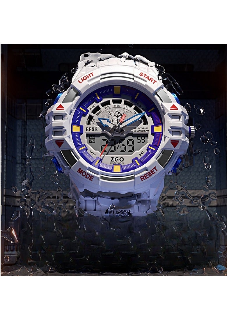 ZGO Co Branded Student Gift Waterproof Night Light Multifunctional Sports Electronic Watch - Image 3