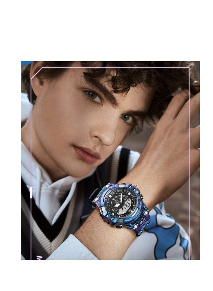 ZGO Co Branded Student Gift Waterproof Night Light Multifunctional Sports Electronic Watch - Image 5