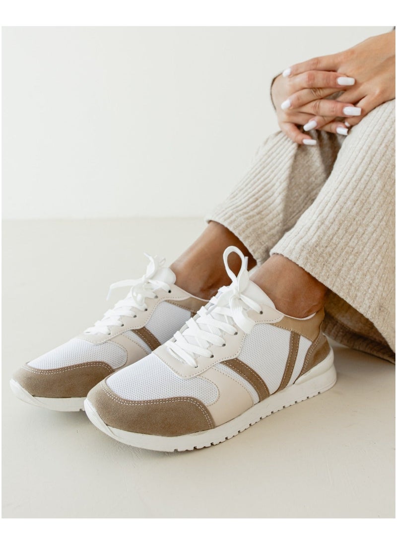بافو - BBeige Sneakers - Image 1