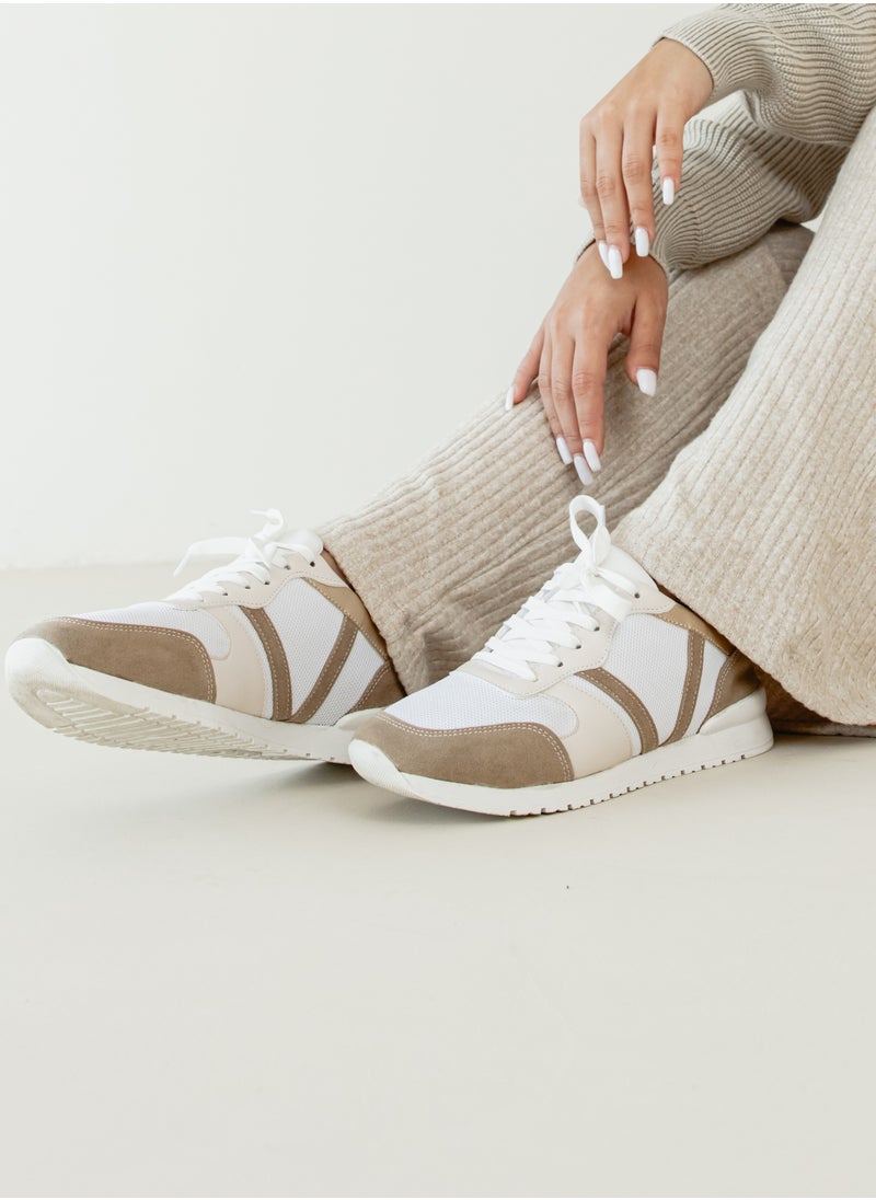 بافو - BBeige Sneakers - Image 1