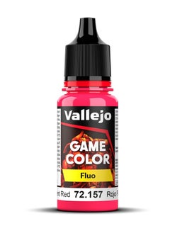 72.157 VALLEJO GAME COLOR FLUORESCENT RED 18ml
