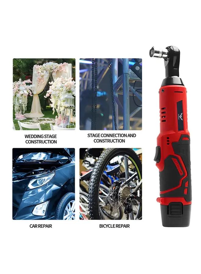 جينابوم 45NM 3/8 بوصة مفتاح كهربائي لاسلكي شحن عبر USB نموذج ببطارية واحدة - Image 2