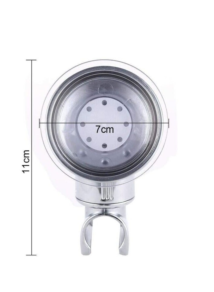 بروماس الحمام قابل للتعديل دش حامل الرأس رف قوس شفط كأس دش حامل الحائط دش حامل ملحقات الحمام - Image 3