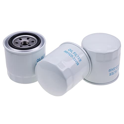 JZGRDN 3PCS Oil Filter HH1C0-32430 1C020-32430 Compatible with Kubota SSV65 SSV75 SVL75 SVL90 SVL95-2S KX080-3 KX91-3 M105 M108 M110 M5040 M6040 M7040 M8540 M9540 - Image 5