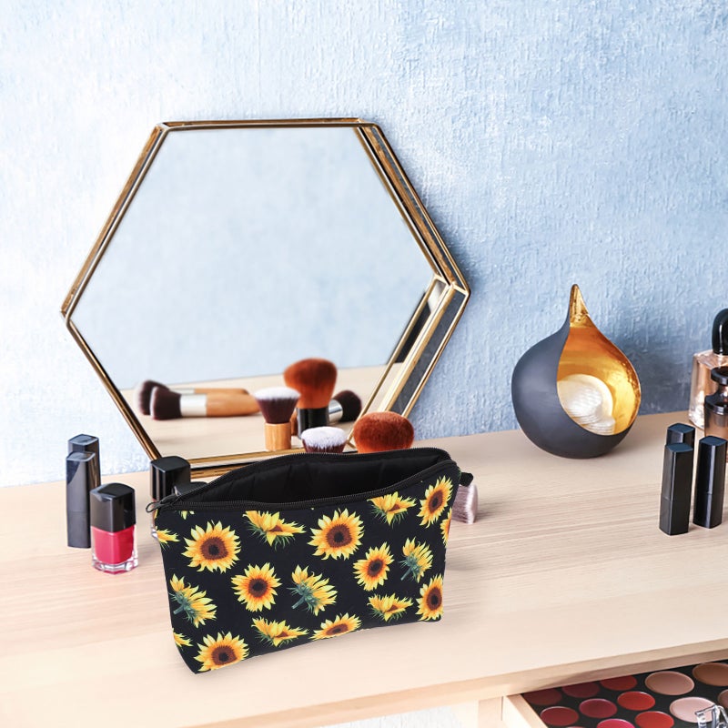 Portable Quilted Bag, Durable Zipper for Easy Travel Storage of Makeup and Essentials - Image 4