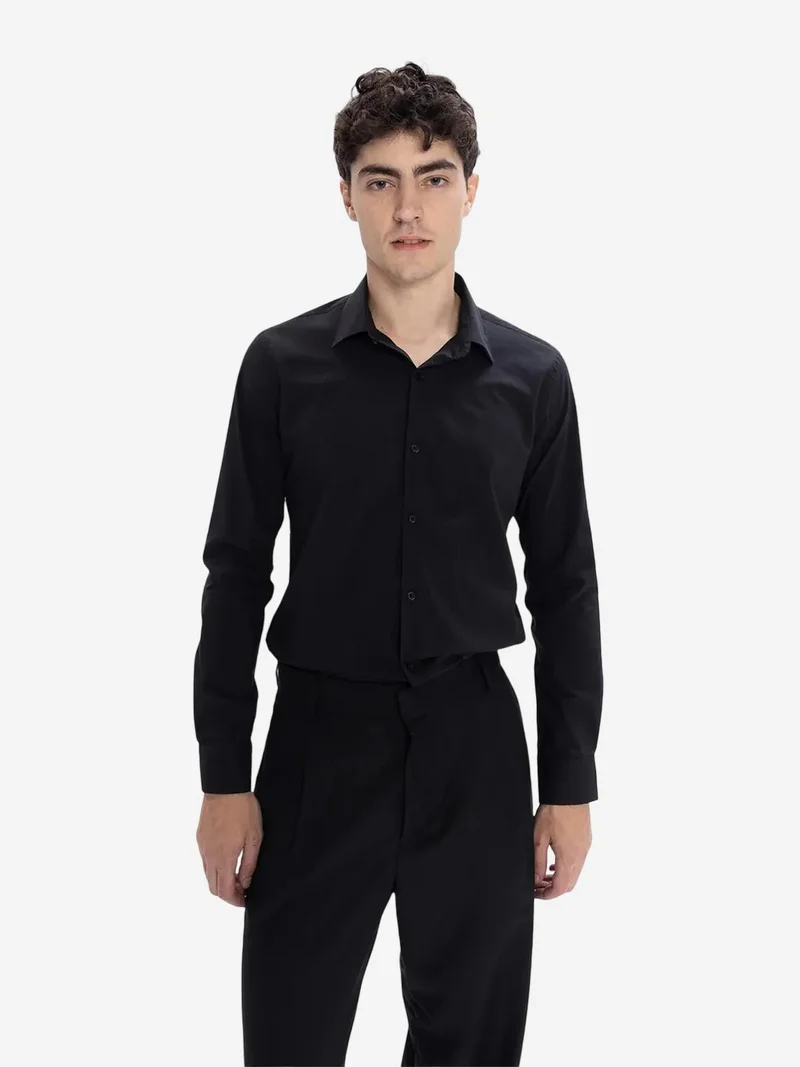 جيستو GIESTO Slim Fit Poplin Button-Up Shirt