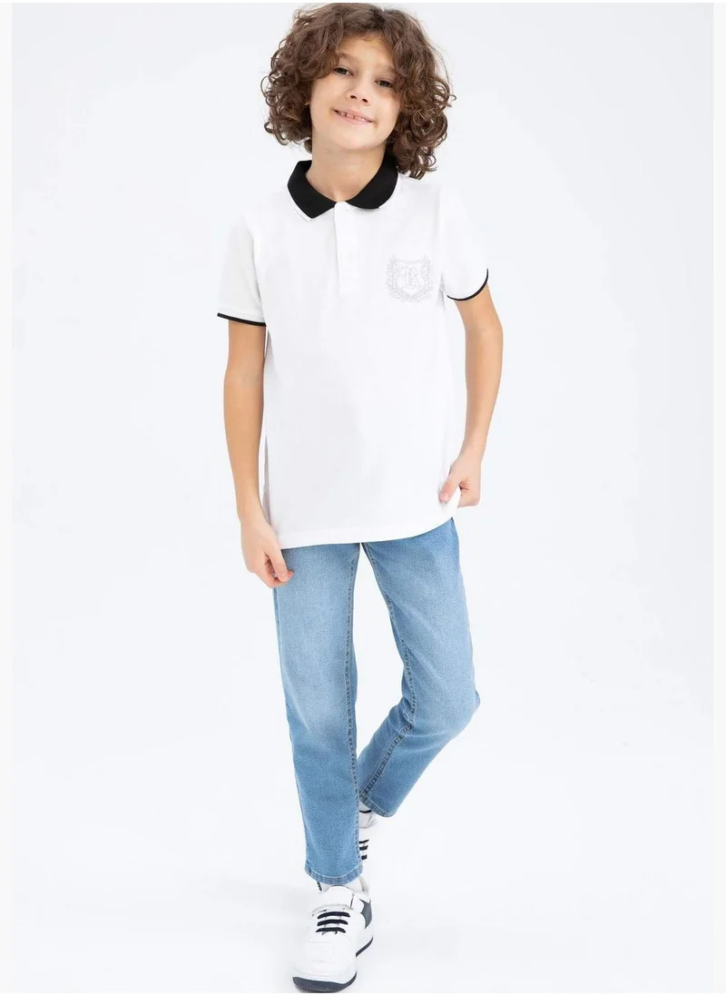 ديفاكتو Boy Slim Fit Denim Trousers