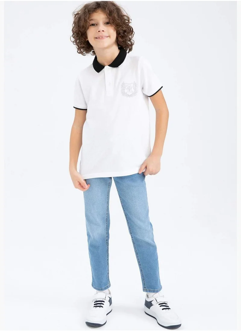 ديفاكتو Boy Slim Fit Denim Trousers