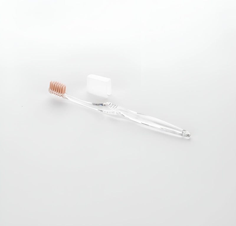 Smart Miswak Brush Classic Edition for Teeth and Gum Care, No Toothpaste Required, Toothbrush with Soft and Dense Bristles Made of Silica and Miswak Extract, Odor-Free, White - Image 1