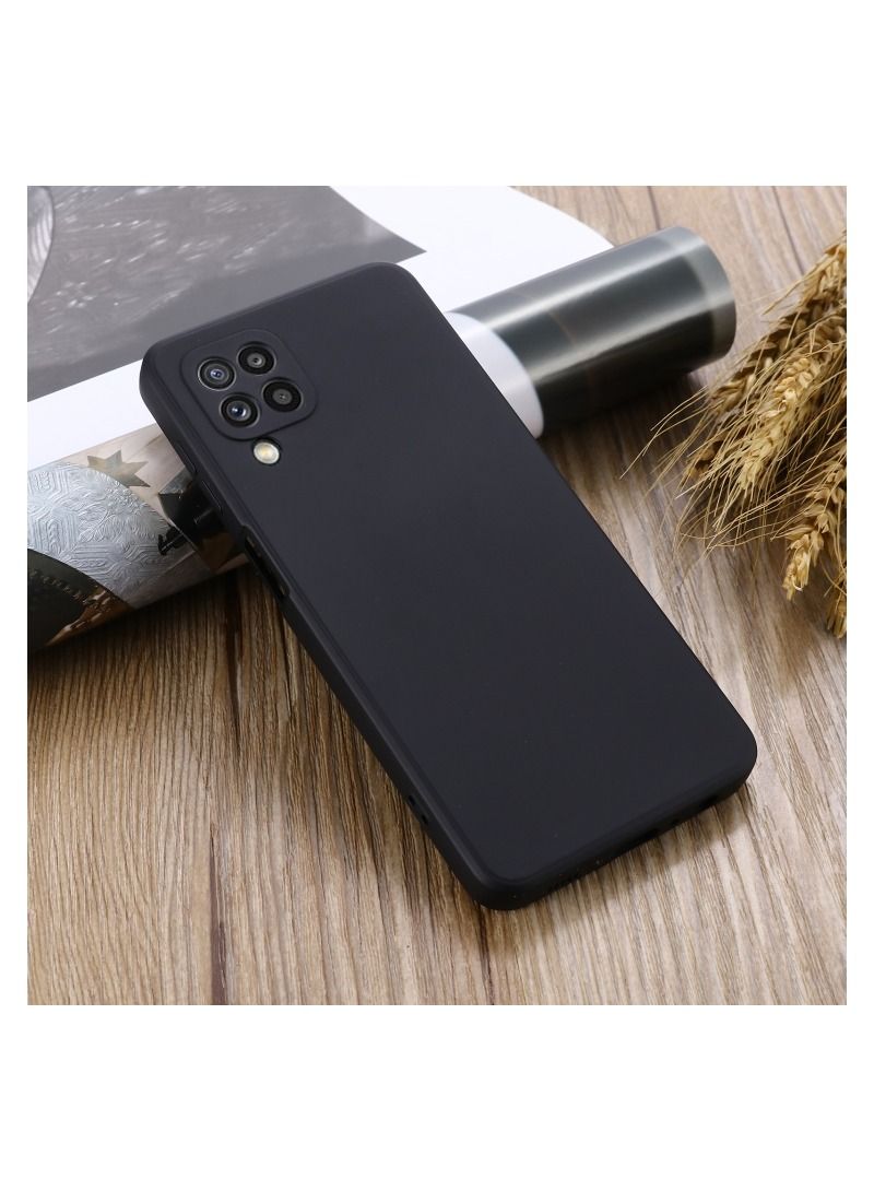 general Rubberised Matte Soft Silicone TPU with Camera Protection Flexible Back Case Cover for Samsung Galaxy M32 4G - Image 3