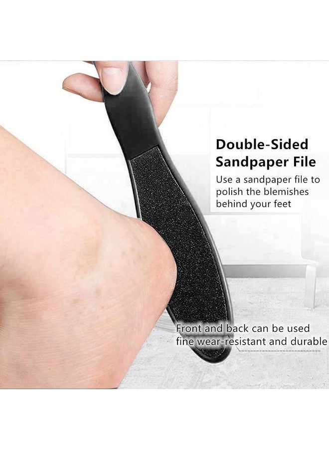 Foot Scrubber - Foot Files Dead Skin Remover, Callus Rasp, Scrubber, Peel And Soften Cracked Heels - Deluxe Pedicure Spa Treatment - Multicolor (Pack Of 1)