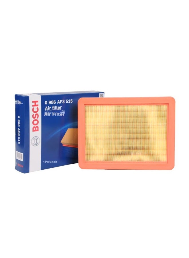 Bosch Automotive Air Filter Element, Air Cleaner, Air Filter 3515, For Roewe Erx5 1.5t, 2017 Models - Image 1