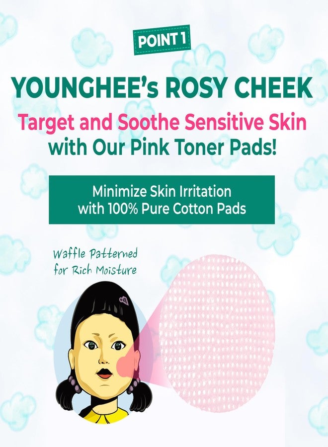 BRING GREEN BRINGGREEN X NETFLIX إصدار لعبة الحبار وسادة تونر مهدئة من شجرة الشاي 90P إصدار وردي - Image 3