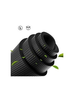 Generic Yoga And Gymnastics Exercise Mat - Black  - Image 2