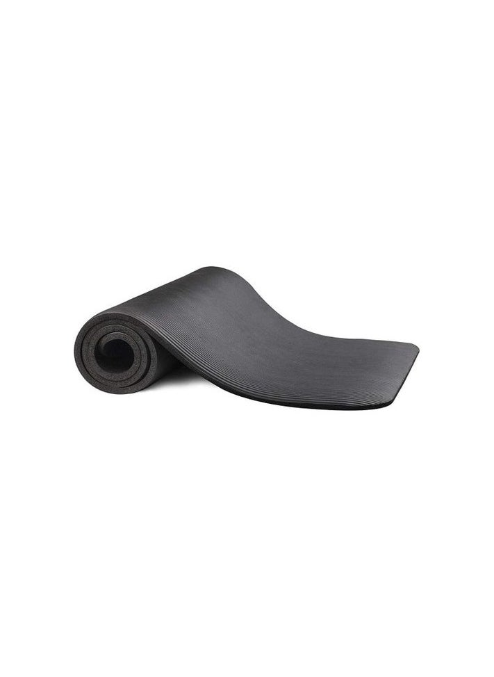 Generic Yoga And Gymnastics Exercise Mat - Black  - Image 3