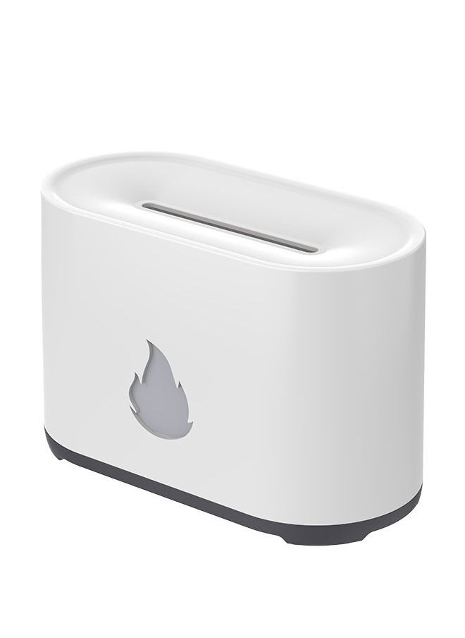 200ml Essential Oil Diffuser LED Simulation Flame Ultrasonic Humidifier Home Office Air Freshener Fragrance Sooth Sleep Atomizer